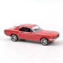 270580 Norev 1:43 Ford Mustang 1968 Red rot Jet-car