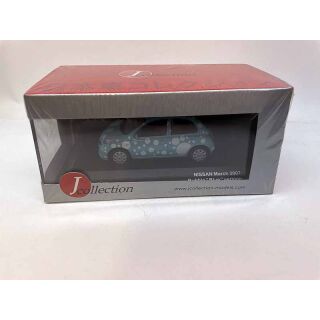 JC210 J collection 1:43 Nissan March Blubble Version Blue