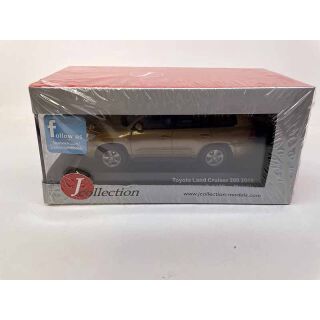 JC242 J collection 1:43 Toyota Land Cruiser 200 2010 Gold Mica Metallic
