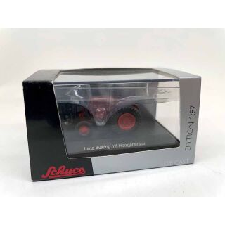 452619300 Schuco 1:87 Lanz Bulldog mit Holzgenerator
