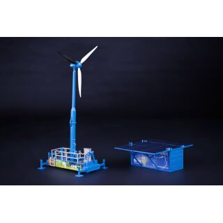 31-0243 IMC GMB 1:87 Windrad + Container H0 f Eisenbahn