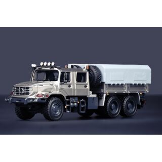 32-0129 IMC 1:50 MB Merceders-Benz Zetros 6x6 silber