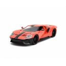 253293001 Jada 1:24 Pink Slips 2017 Ford GT