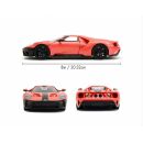 253293001 Jada 1:24 Pink Slips 2017 Ford GT