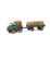 450313300 Schuco 1:43 MB Mercedes Benz Unimog 401 + Anhänger mit Holzladung