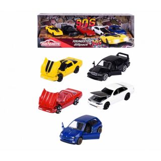 212052021 Majorette 1:64 Youngster 5 Pieces Giftpack Geschenkset