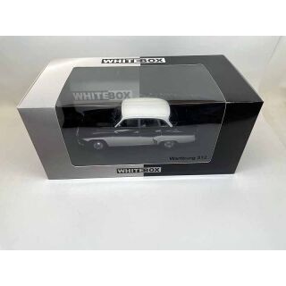 WB124096 WhiteBox 1:24 Wartburg 312 black/white schwarz/weiß