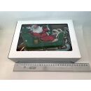 46152 Fensterbild Beleuchtung Weihnachtsmann...
