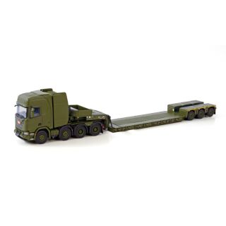 01-3849 WSI 1:50 SCANIA R HIGHLINE CR20H 8X4 Forsvaret Danish Army Militär
