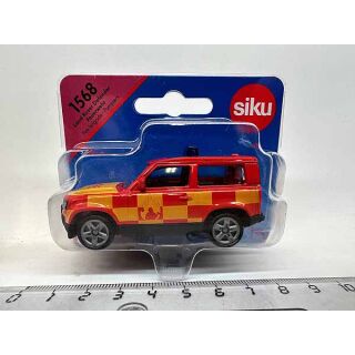 1568 Siku Land Rover Defender Feuerwehr Fire Rescue