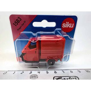 1583 Siku 1:50 Piaggio Ape Koffer Transporter