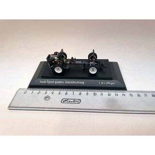 400014500 Minichamps 1:43 Audi Quattro S1 Drive Train (K)