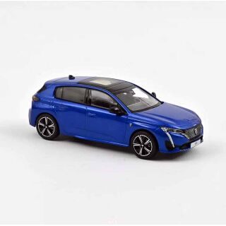 473933 Norev 1:43 Peugeot 308 GT 2021 Vertigo Blau
