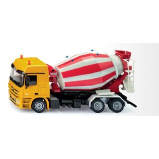 3539 Siku 1:50 Fahrmischer Betonmischer MB Actros Liebherr rot weiß