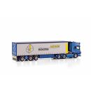 01-4041 WSI 1:50 Rasmus K Jensen; SCANIA R4 TOPLINE 6X2 TAG AXLE CURTAINSIDE