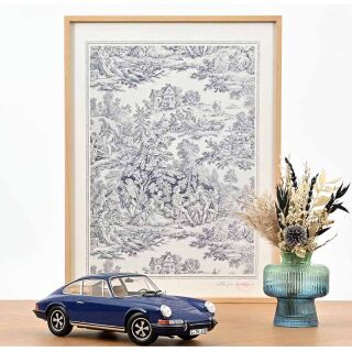 187647 Norev 1:18 Porsche 911 S 1969 Blau