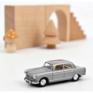 474449 Norev 1:87 Peugeot 404 1968 Grey Metallic