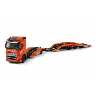 01-4199 WSI 1:50 De Rooy VOLVO FH5 GLOBETROTTER TRUCK TRANSPORTER TRUCK 4X2