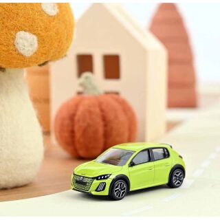 310965 Norev 1:64 Peugeot 208 2024 Agueda Gelb / Grün
