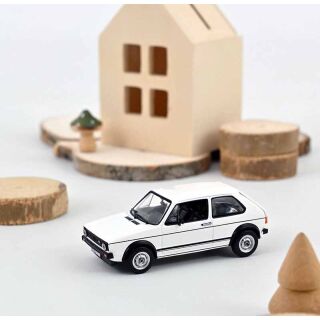 840048 Norev 1:43 VW Golf GTI 1976 Polarweiß