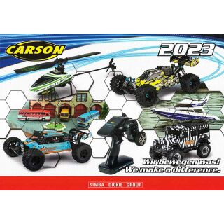 500990213 Carson 2023 Simba Dickie Katalog 124 Seiten