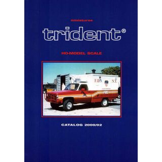 Trident 2000/02 Katalog 38 Seiten + alte Bestelliste aus 2003