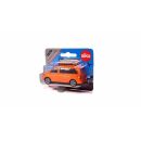 1070 Siku VW Multivan Orange mit Stickern Dino Blister Verpackung