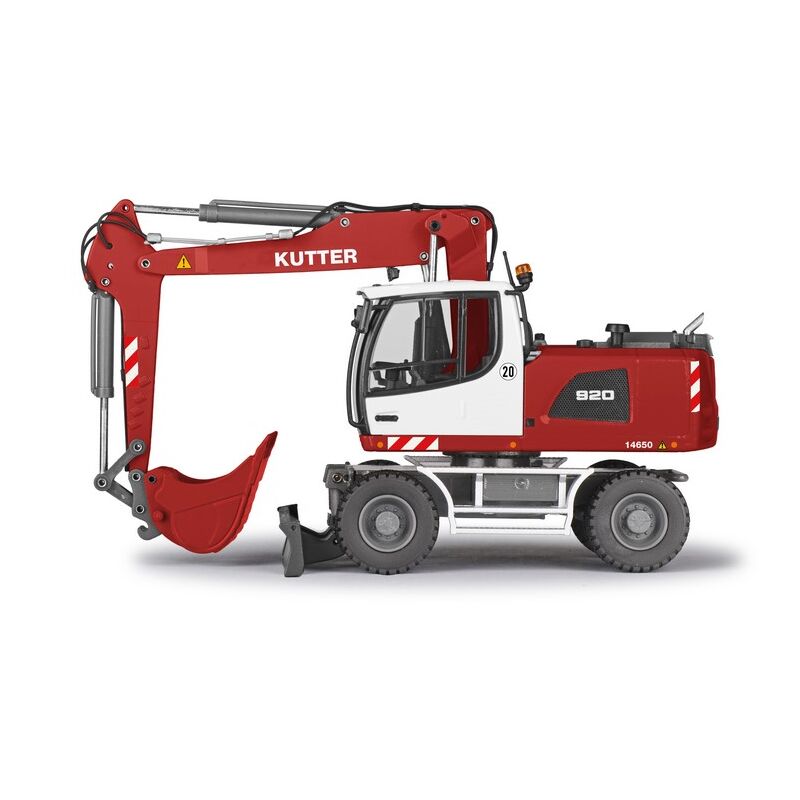 Conrad 2216-01 Liebherr A 920 Mobilbagger Kutter Rot 1:50 Modell Neu & OVP