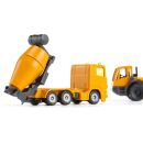 1692 Siku Baustellen Set gelb Dumper und Betonmischer