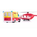1748 Siku 1:87 Mercedes-Benz Rettungswagen und Helikopter