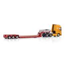 01-4529 WSI 1:50 Kranringen VOLVO FH5 GLOBETROTTER XL Tieflader