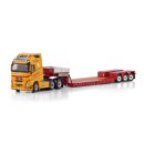 01-4529 WSI 1:50 Kranringen VOLVO FH5 GLOBETROTTER XL Tieflader