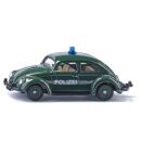1560 Siku VW Käfer Polizei dunkelgrün