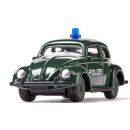 1560 Siku VW Käfer Polizei dunkelgrün