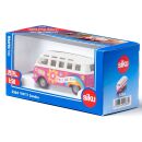 2364 Siku 1:50 VW T1 Samba Flower-Power-Design Spielzeugbus
