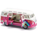 2364 Siku 1:50 VW T1 Samba Flower-Power-Design Spielzeugbus