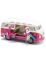2364 Siku 1:50 VW T1 Samba Flower-Power-Design Spielzeugbus