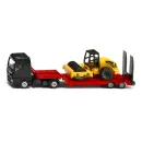 1760 Siku 1:87 MAN TGX Tieflader Lkw mit Straßenwalze