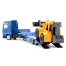 1761 Siku 1:87 MAN TGX Tieflader  Lkw mit Baggerlader