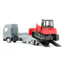 1762 Siku 1:87 MAN TGX Lkw mit Planierraupe