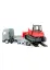 1762 Siku 1:87 MAN TGX Lkw mit Planierraupe