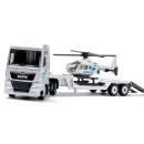 1759 Siku 1:87 MAN Lkw mit Polizei Helikopter