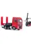 1763 Siku 1:87 MAN Lkw mit Linde Gabelstapler