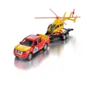 2570 Siku Nissan Navara mit Helikopter