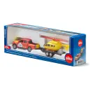 2570 Siku Nissan Navara mit Helikopter