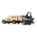1126 Siku Land Rover Defender "Safari" mit Boot