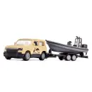 1126 Siku Land Rover Defender "Safari" mit Boot