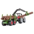 1134 Siku Massey Ferguson mit Forstanhänger