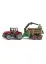 1134 Siku Massey Ferguson mit Forstanhänger
