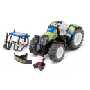 3297 Siku 1:32 New Holland police tractor Traktor polizei